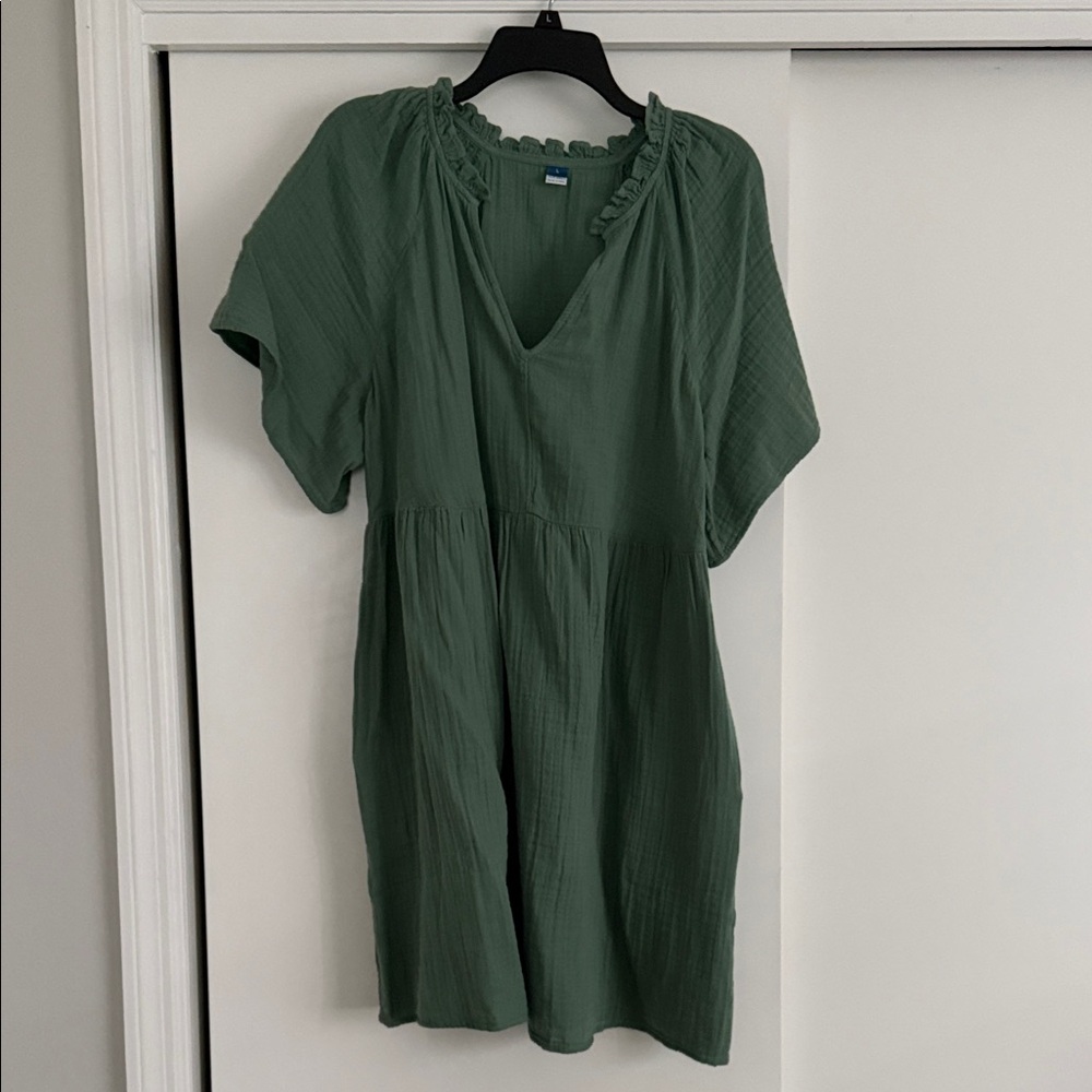 Old Navy Women's Mini Dress in Olive
